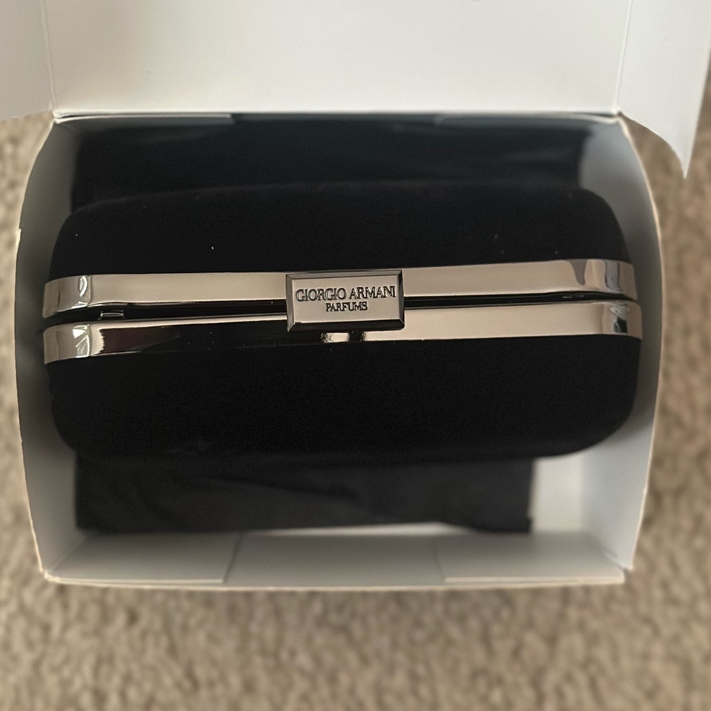 Giorgio Armani Suede Clutch